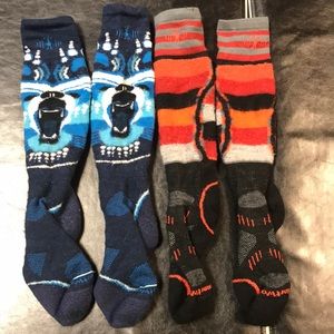Smartwool PhD Ski Snowboard Socks (Lot of 2)
